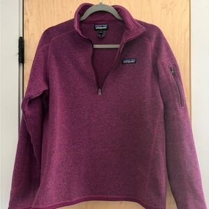Patagonia Women's Half-Zip Better Sweater - Magenta/Purple